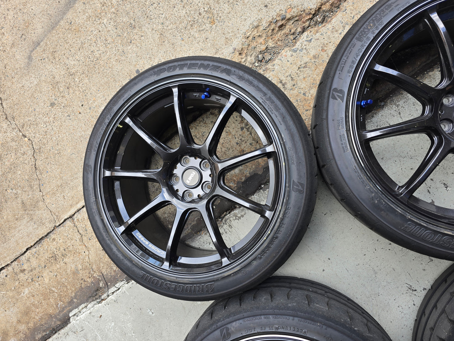 Toms Cross Speed Wheels 18 " + RE71RS