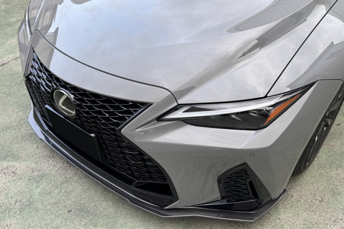 LEMS Dry carbon fiber front spoiler for 3.5Gen F Sport 2021+