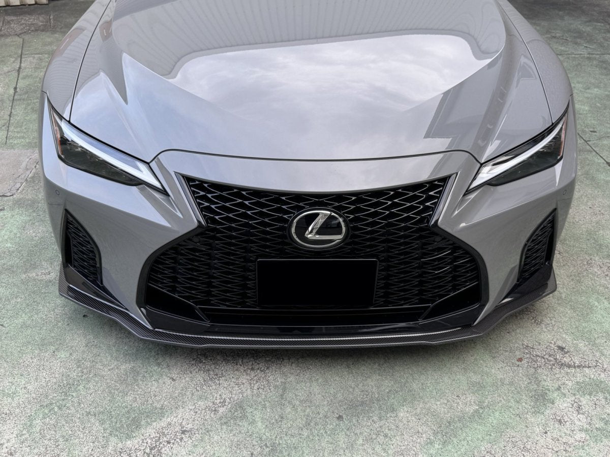 LEMS Dry carbon fiber front spoiler for 3.5Gen F Sport 2021+