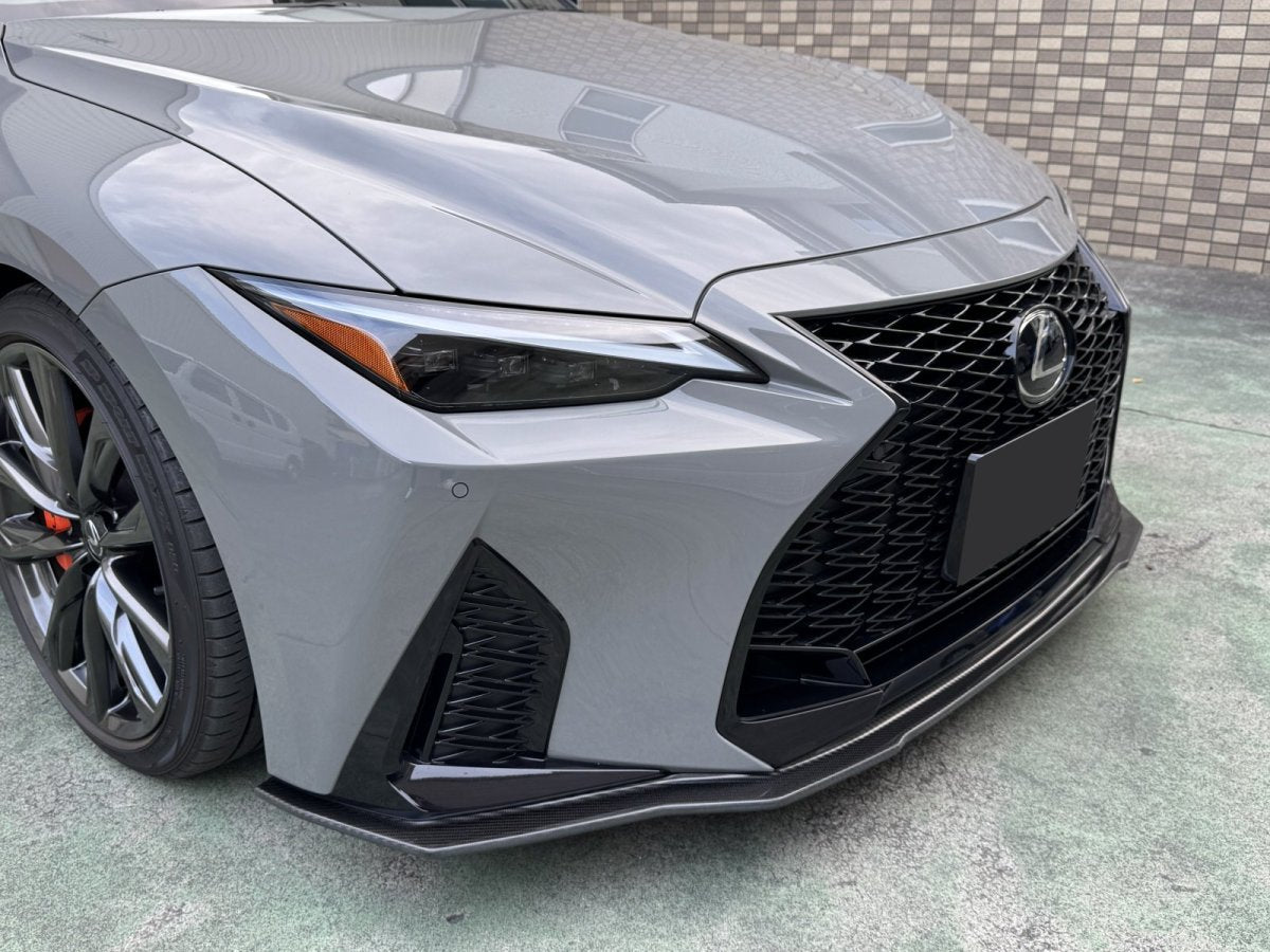 LEMS Dry carbon fiber front spoiler for 3.5Gen F Sport 2021+