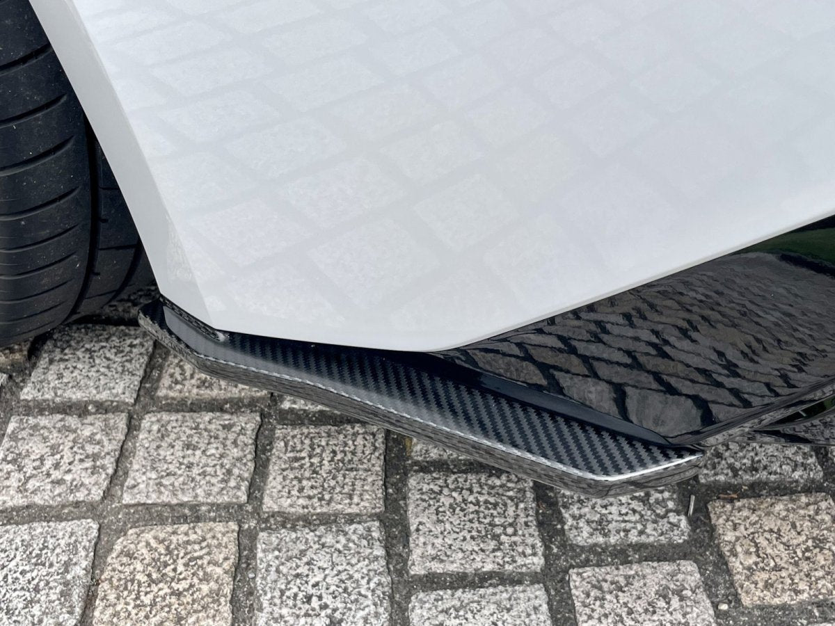 LEMS Dry carbon fiber rear under splitter set for 3.5Gen IS 2021+