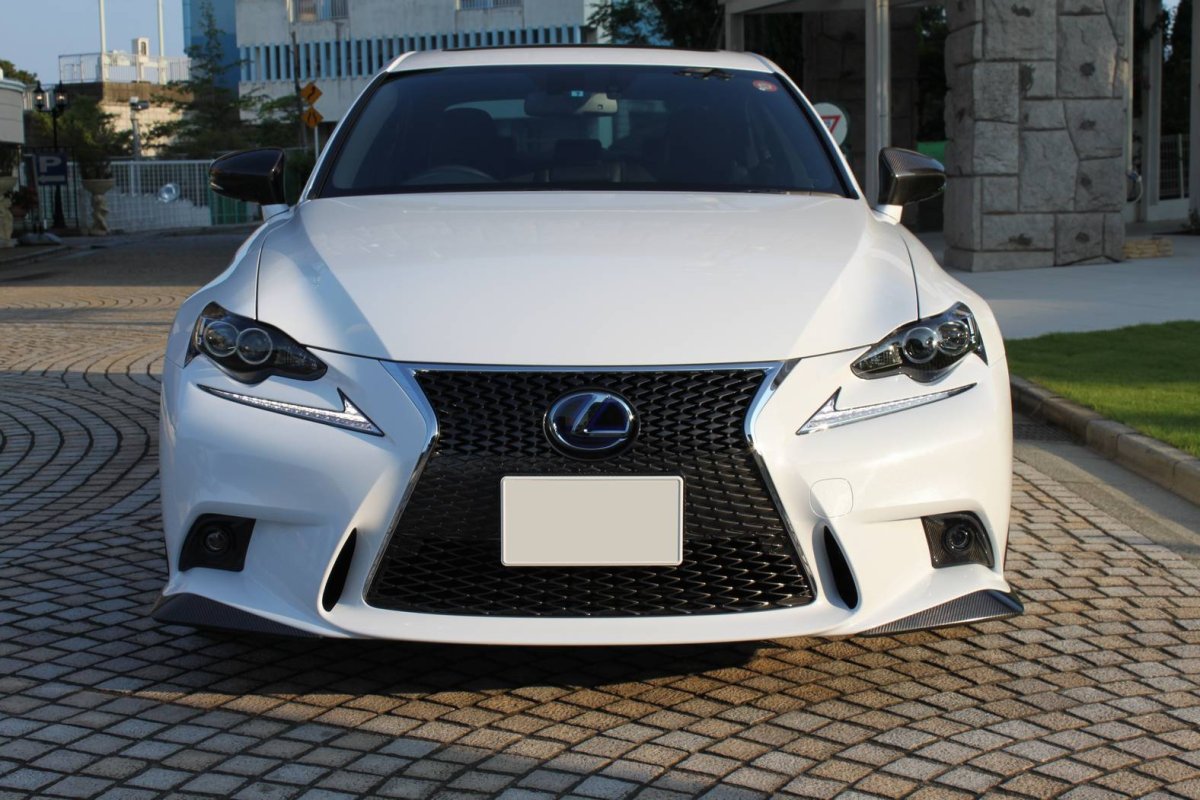 LEMS Dry carbon fiber front spoiler set for 3IS 2013-2016 *F Sport only*