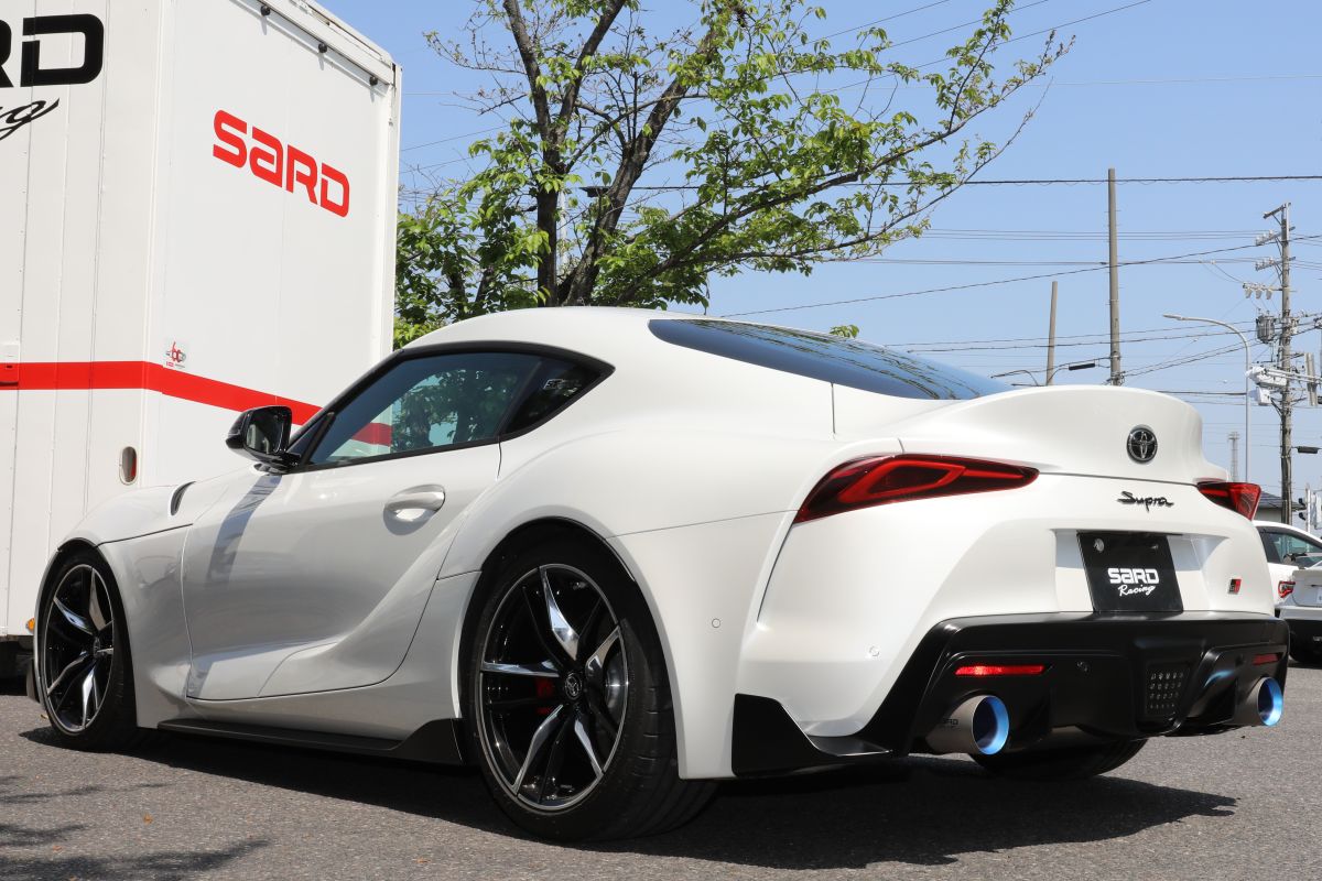 SARD Racing Ti-Z - FULL TITANIUM MUFFLER For A90 Supra GR