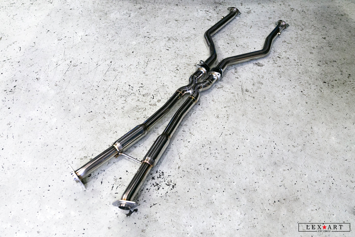 EXART Center/Mid Pipe LEXUS GS F URL10