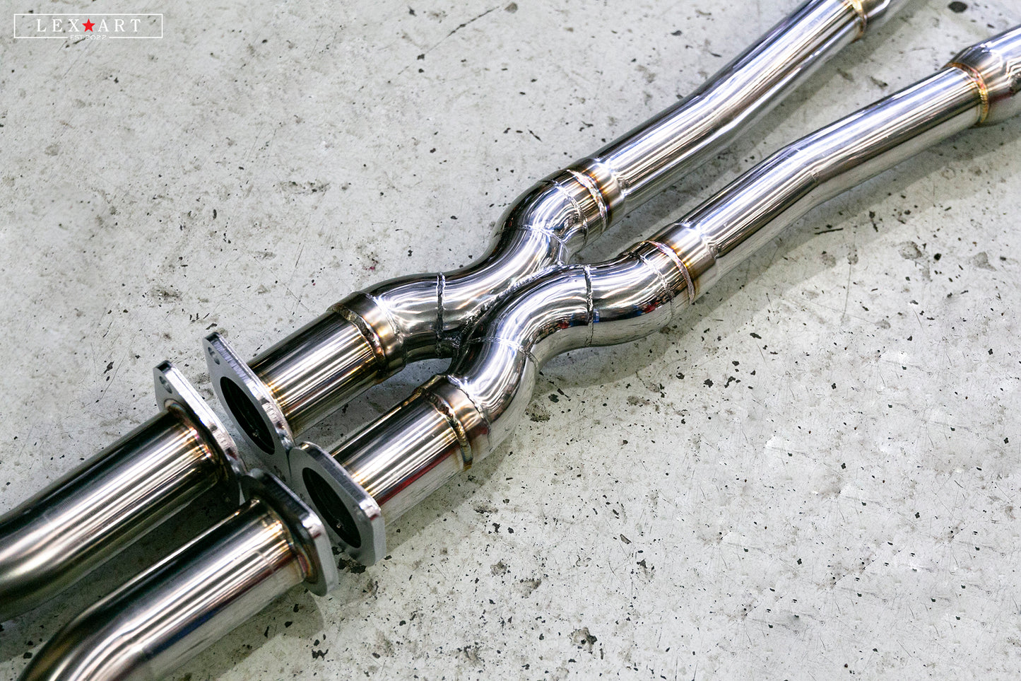 EXART Center/Mid Pipe LEXUS GS F URL10