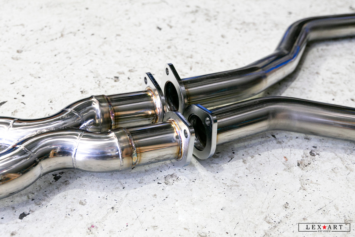 EXART Center/Mid Pipe LEXUS GS F URL10