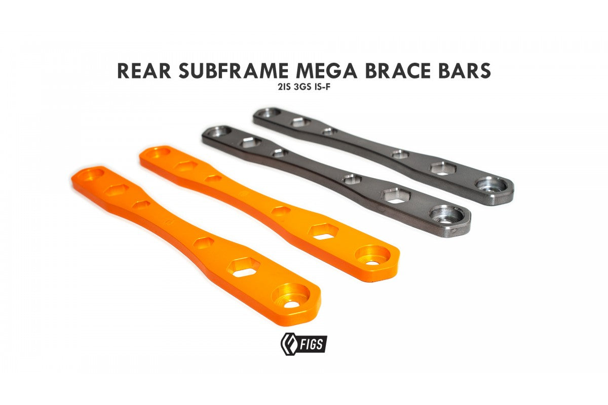 FIGS Engineering REAR SUBFRAME MEGA BRACE BARS