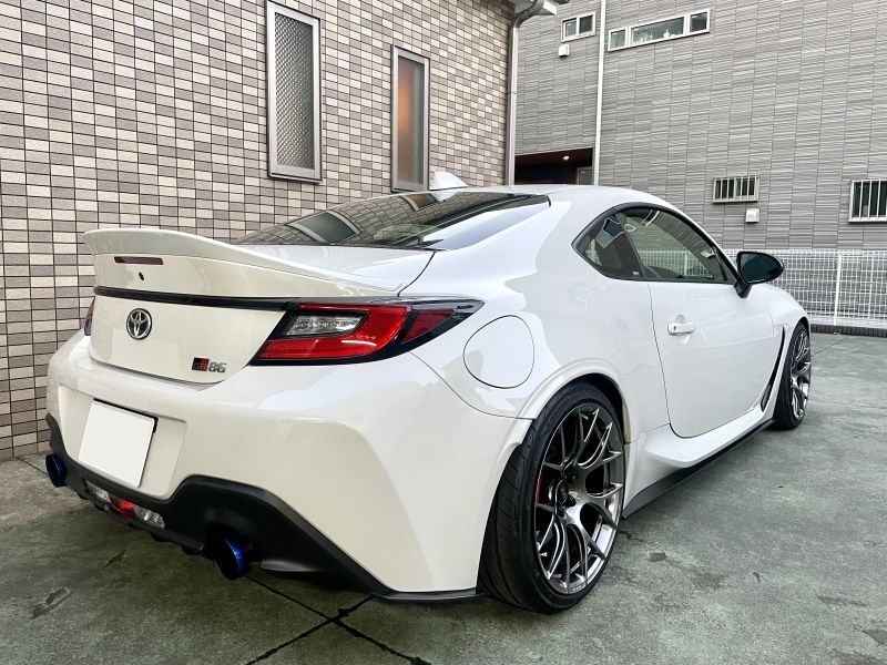 LEMS Aero parts for genuine bumpers for GR86