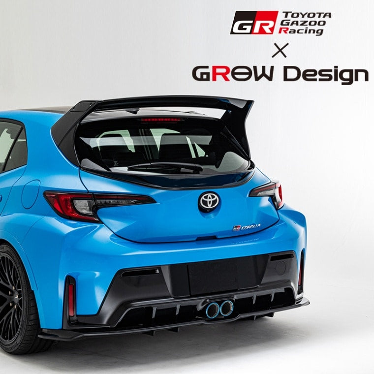 GR Corolla GR GROW Design Rear Diffuser