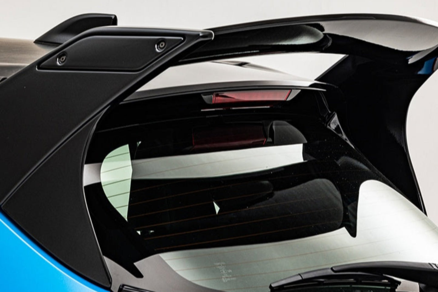 GR Corolla GROW Design rear wing