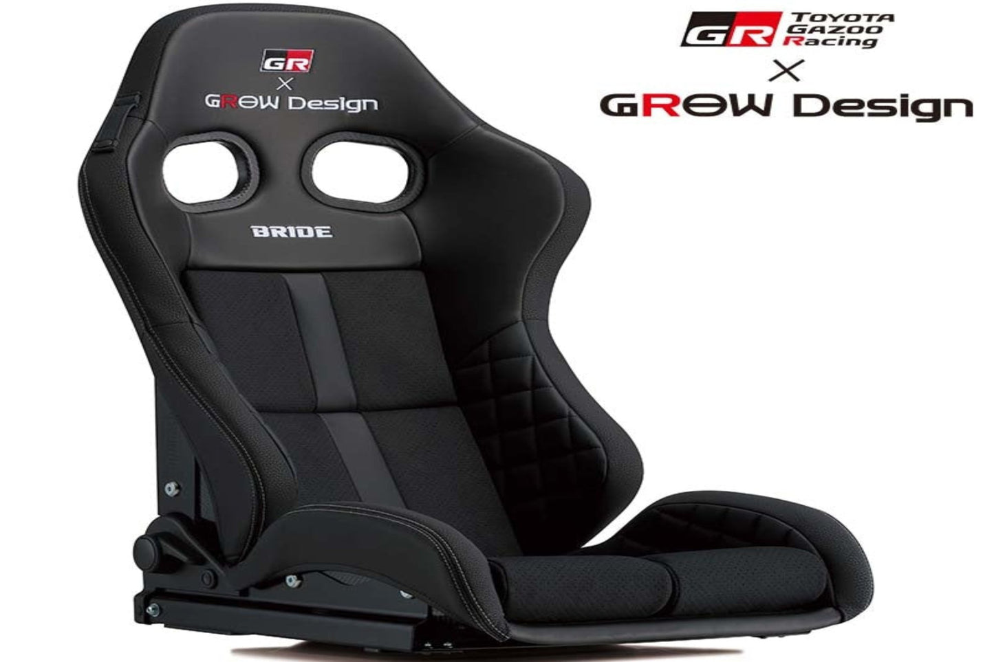 GR TOYOTA Gazoo Racing × GROW Design Reclining Seat Aero Stabilizing Sport Seat