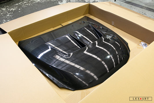 Novel Carbon Bonnet for Lexus ISF