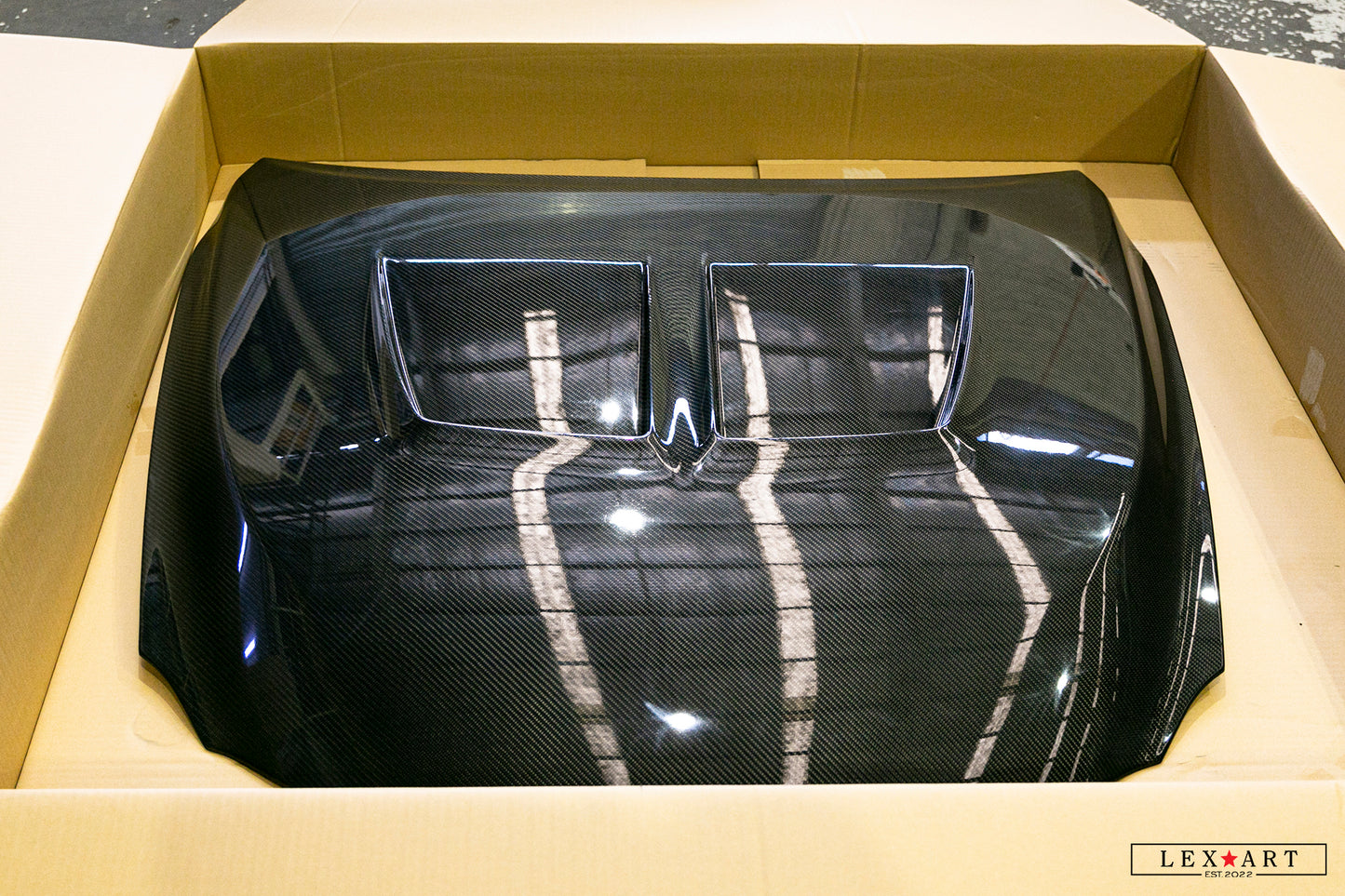 Novel Carbon Bonnet for Lexus ISF