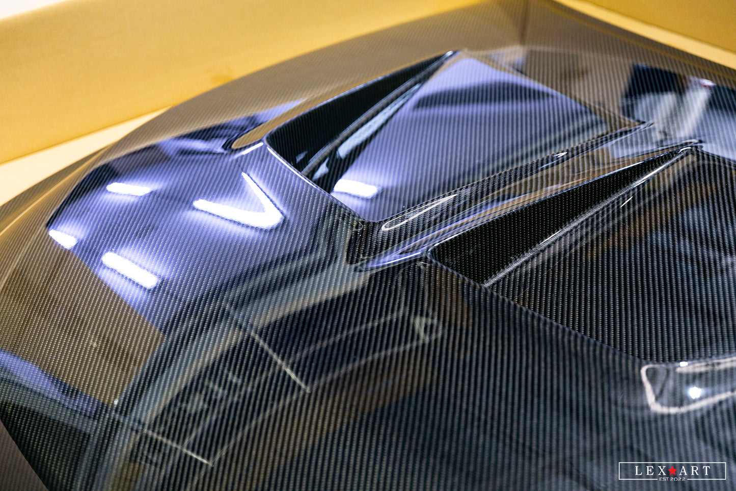 Novel Carbon Bonnet for Lexus ISF
