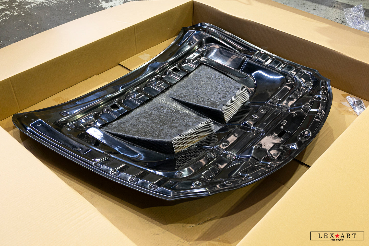 Novel Carbon Bonnet for Lexus ISF