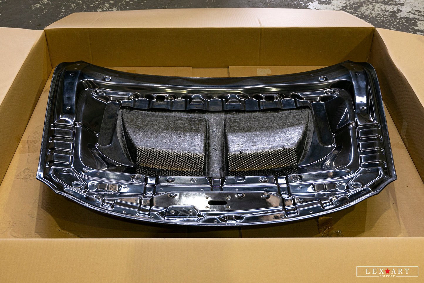 Novel Carbon Bonnet for Lexus ISF