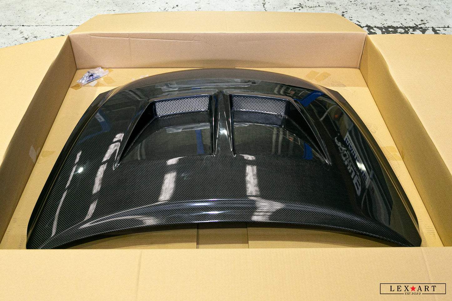 Novel Carbon Bonnet for Lexus ISF