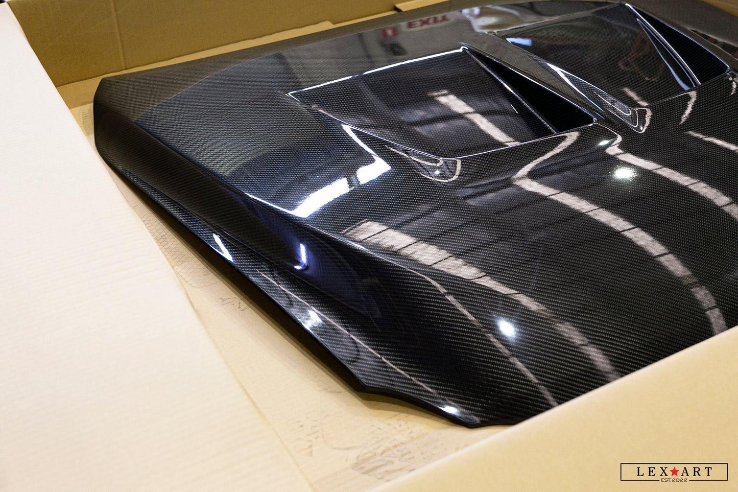 Novel Carbon Bonnet for Lexus ISF
