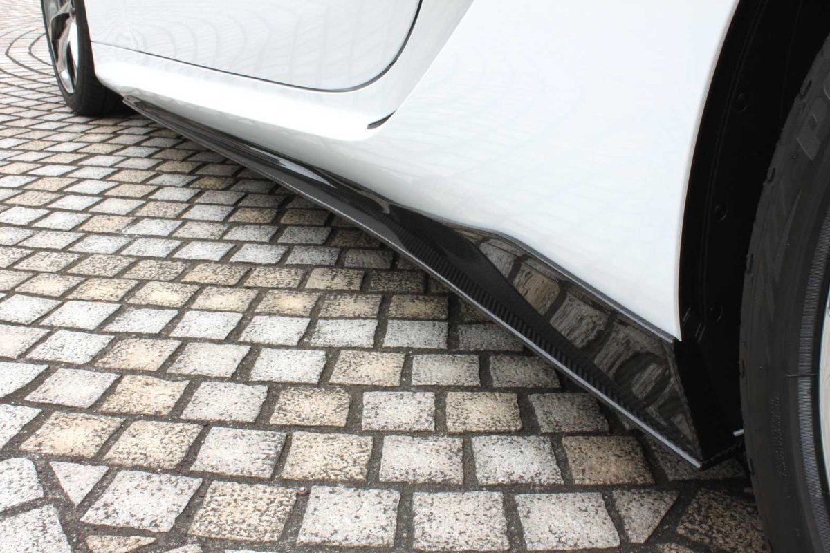 LEMS Dry carbon fiber side spoiler and splitter set (Ver. 1) for LC