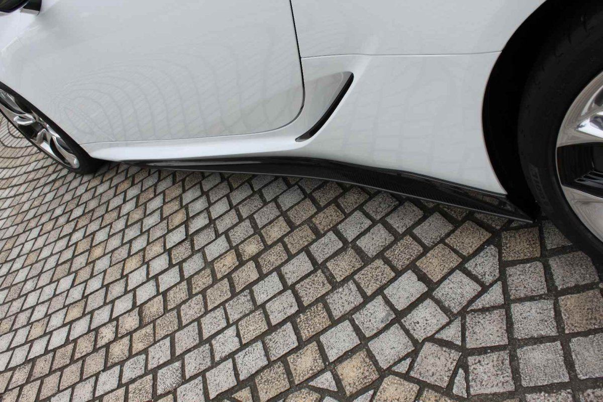 LEMS Dry carbon fiber side spoiler and splitter set (Ver. 1) for LC