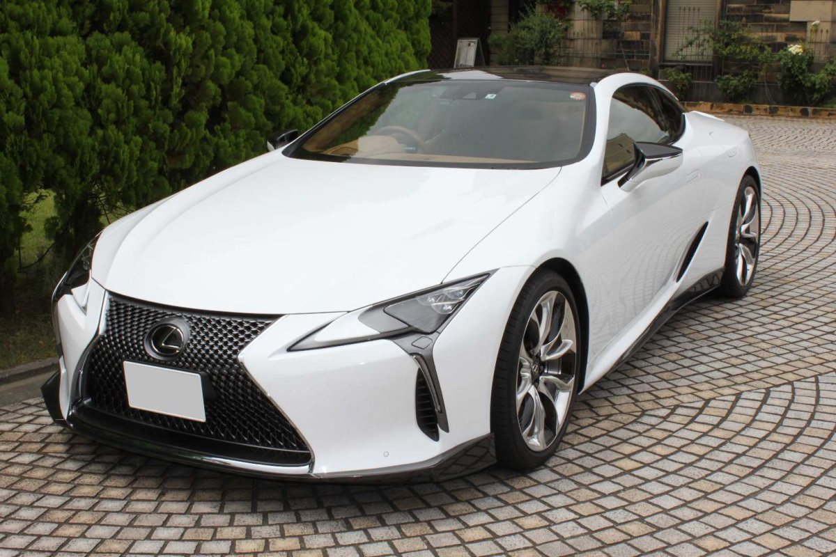 LEMS Dry carbon fiber side spoiler and splitter set (Ver. 1) for LC
