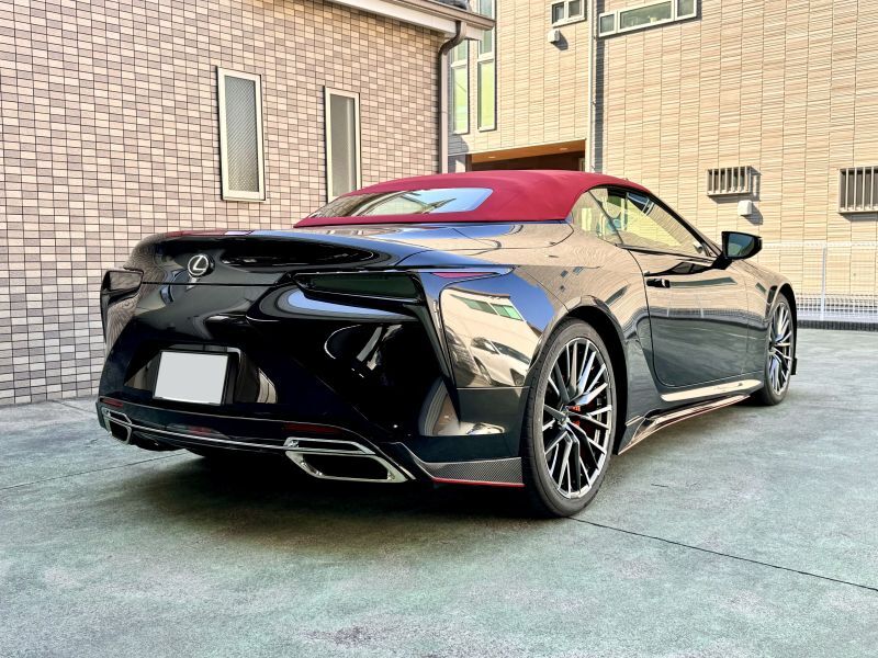 LEMS Dry carbon fiber side spoiler and splitter set (Ver. 1) for LC