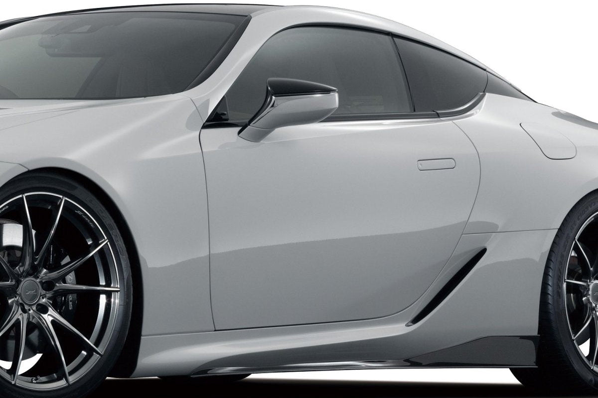 LEMS Dry carbon fiber side spoiler and splitter set (Ver. 1) for LC