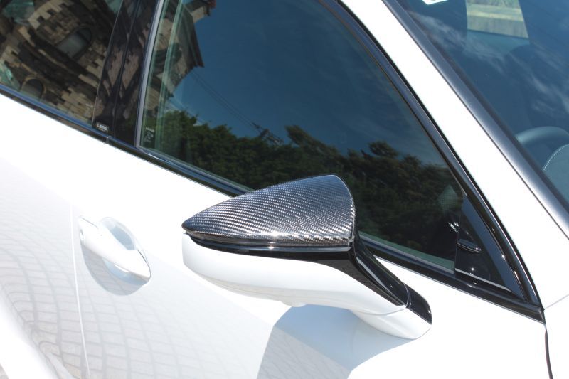 LEMS Dry carbon fiber door mirror covers For 3.5 Gen IS