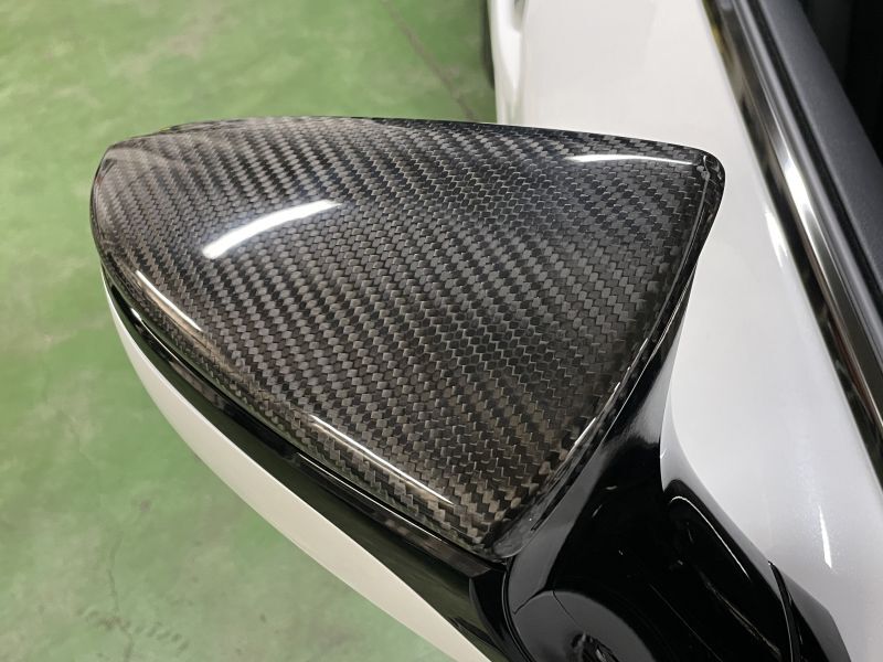 LEMS Dry carbon fiber door mirror covers For 3.5 Gen IS