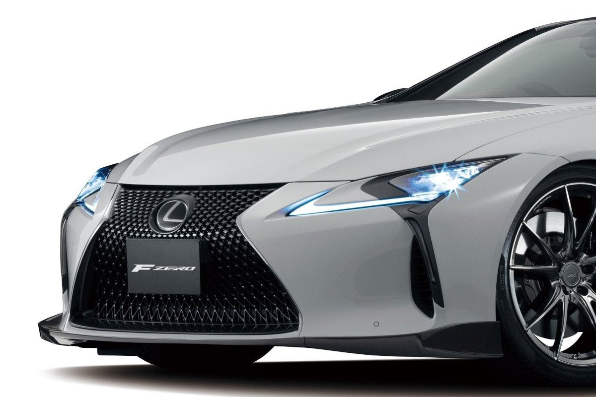 LEMS Dry carbon front spoiler 3-piece set for Lexus LC (Ver. 1)