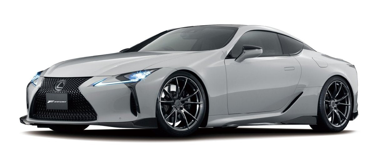 LEMS Dry carbon front spoiler 3-piece set for Lexus LC (Ver. 1)
