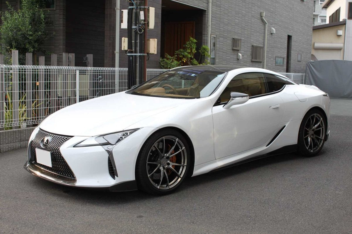 LEMS Dry carbon front spoiler 3-piece set for Lexus LC (Ver. 1)