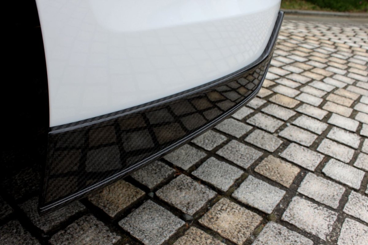 LEMS Dry carbon fiber rear bumper spoiler set for LC (Ver.1)