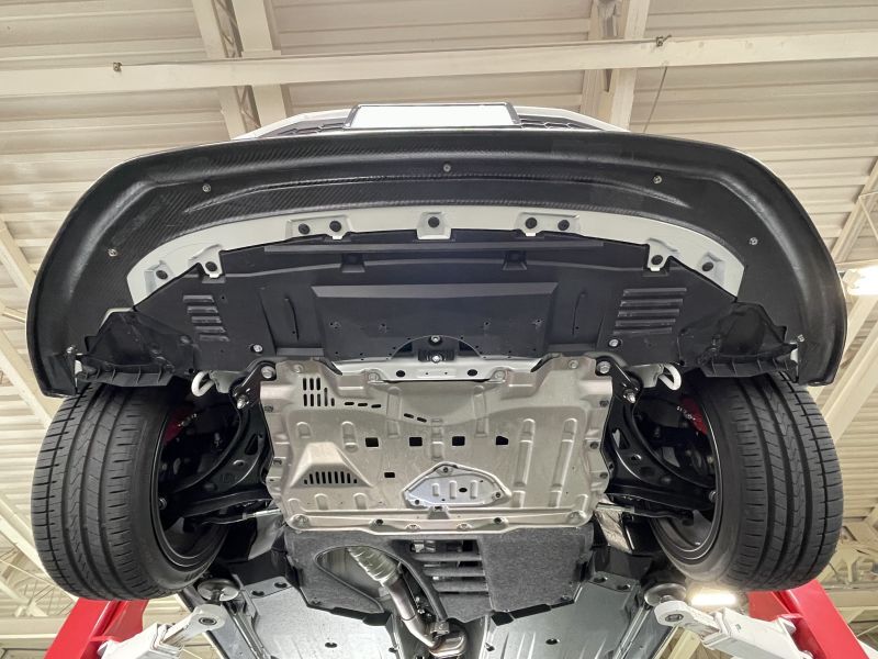 LEMS Aero parts for genuine bumpers for GR86