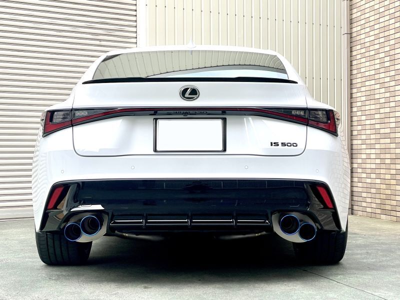 LEMS Titanium rear muffler piece for IS500