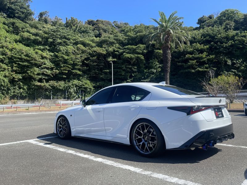 LEMS Dry carbon fiber side splitter set for IS500