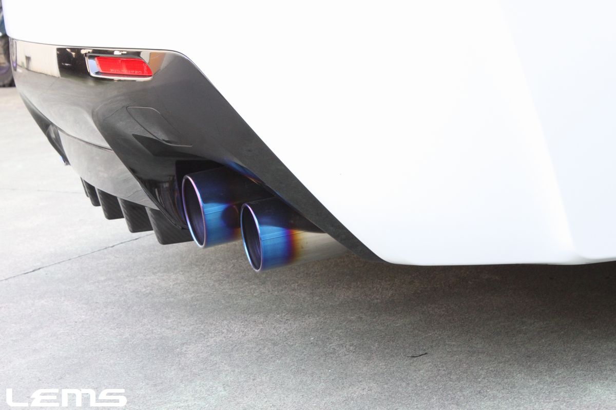 LEMS Titanium Exhaust System for RCF