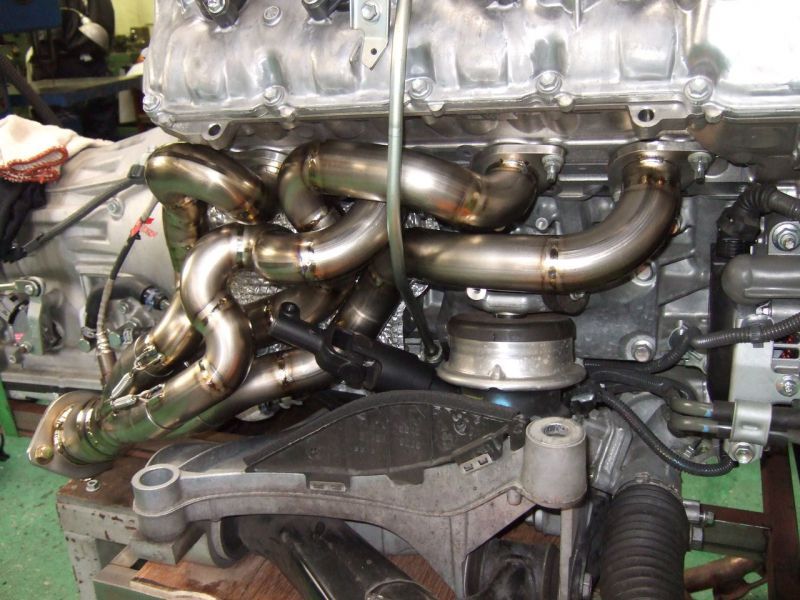 Lems Titanium exhaust manifold for ISF