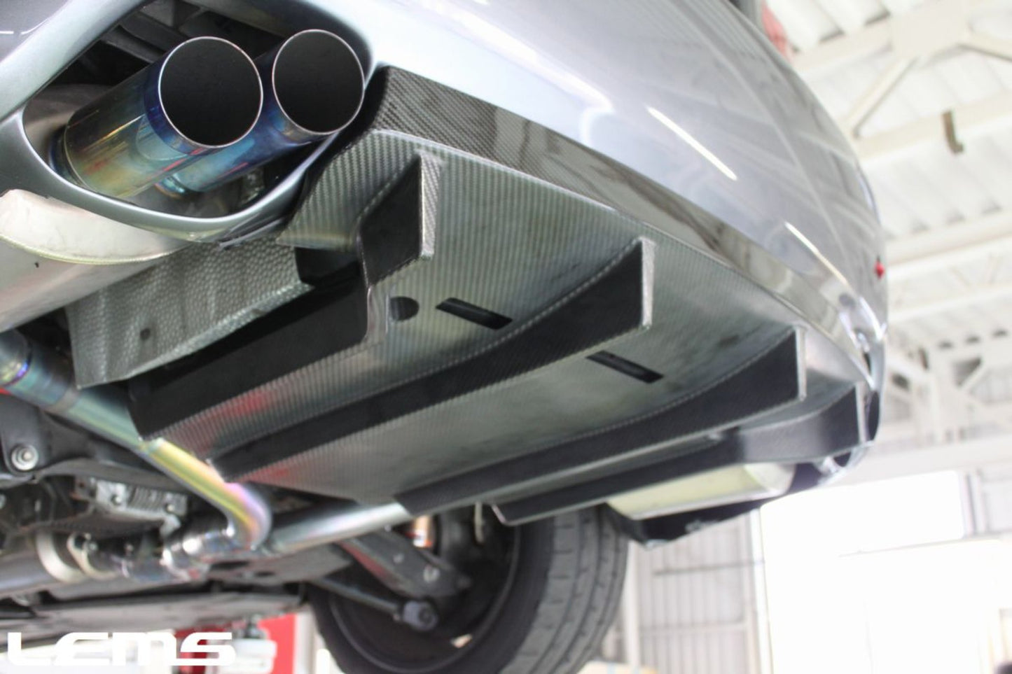 Lems Dry Carbon Rear Under Diffuser for ISF