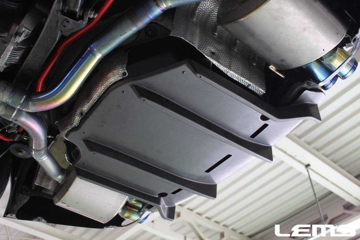 Lems Dry Carbon Rear Under Diffuser for ISF