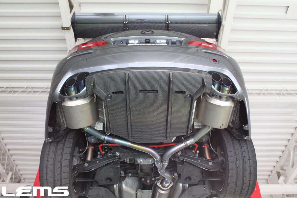 Lems Dry Carbon Rear Under Diffuser for ISF