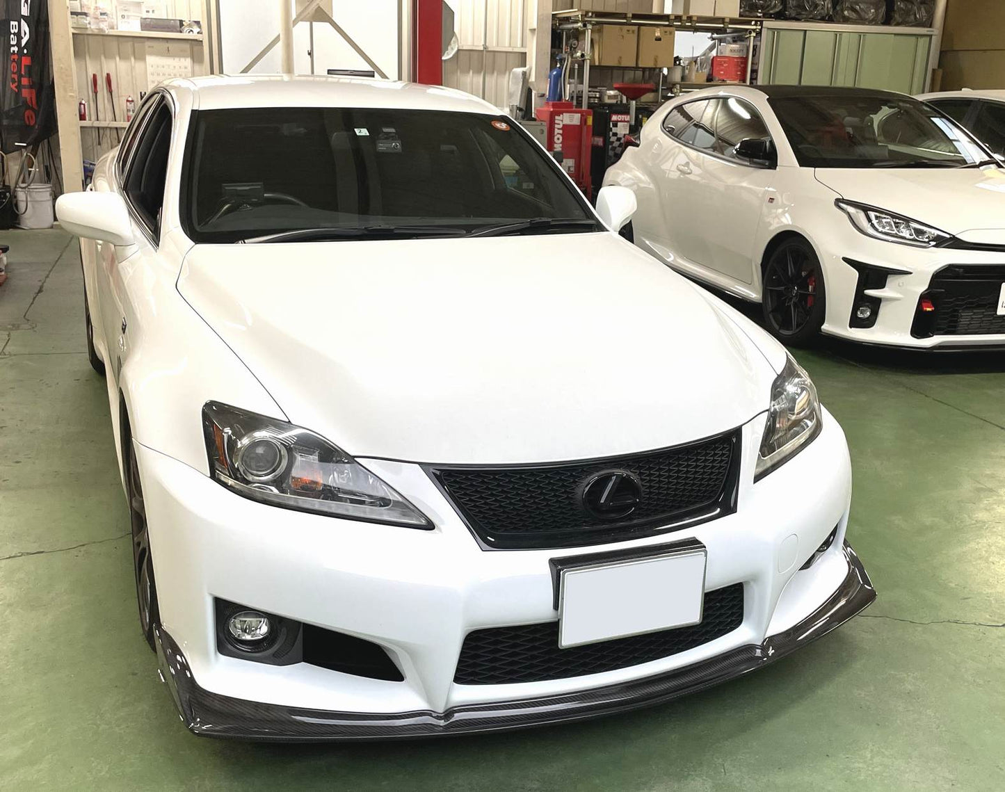 Lems Dry Carbon Front Spoiler for ISF Version 2020