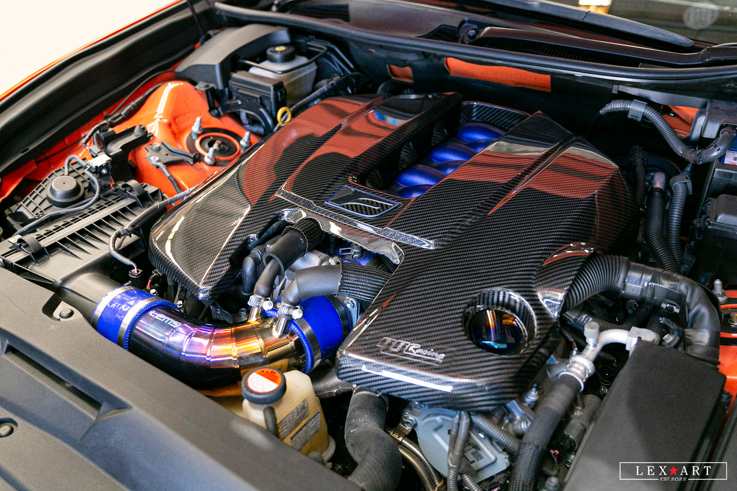 Lems Titanium intake pipe for RCF/GSF/IS500