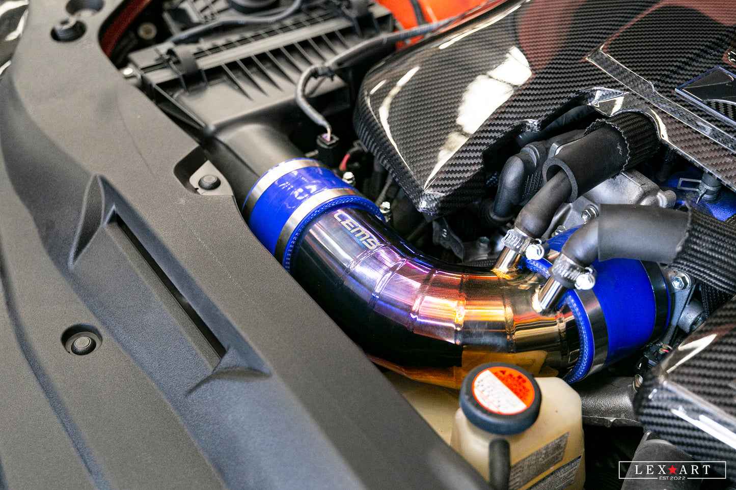 Lems Titanium intake pipe for RCF/GSF/IS500