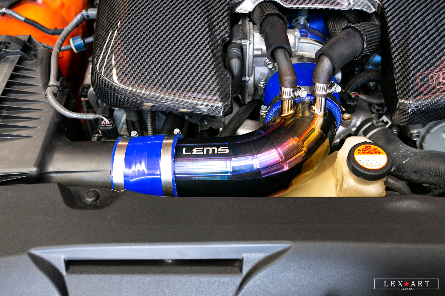 Lems Titanium intake pipe for RCF/GSF/IS500