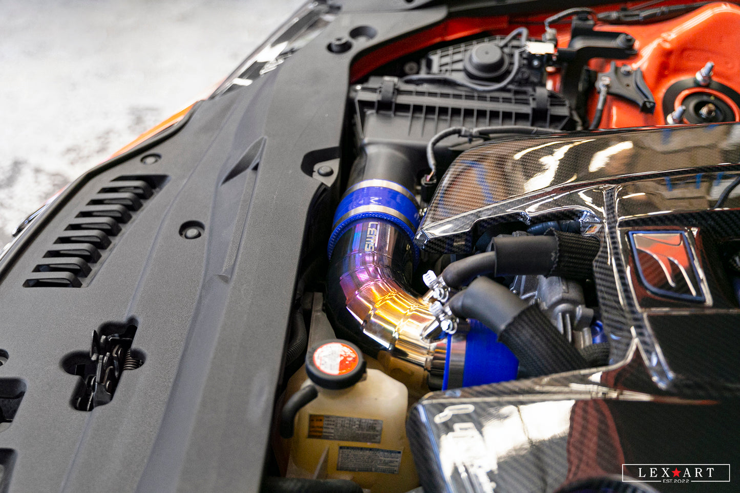 Lems Titanium intake pipe for RCF/GSF/IS500