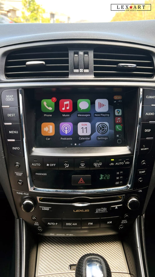 Lexart Android Auto/CarPlay 2IS IS250/350 2005-2008 (ISF 08-09 Non USB)