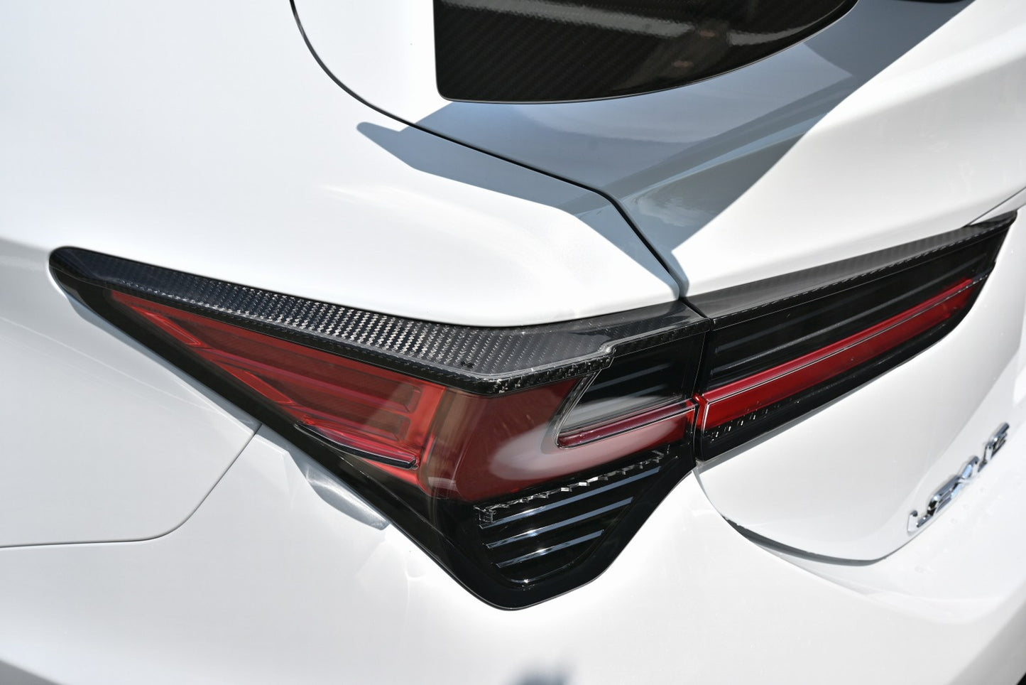 Lems RCF/RC MC post dry carbon tail spoiler set (left and right)