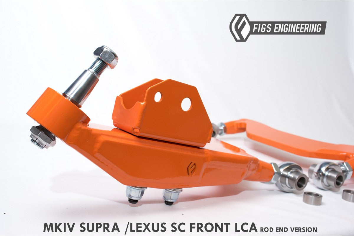 Figs Engineering FRONT TRACK SPEC UCA / LCA MEGA ARM KIT SC300/400 MKIV SUPRA