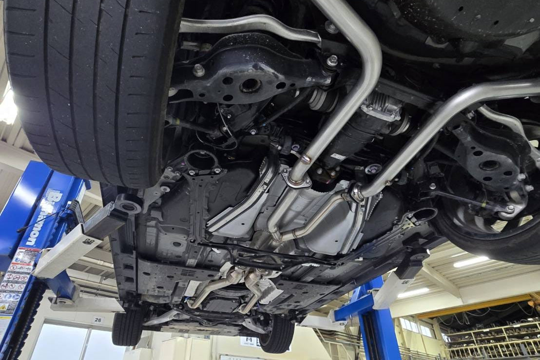 Novel Racing Exhaust for Lexus IS/RC